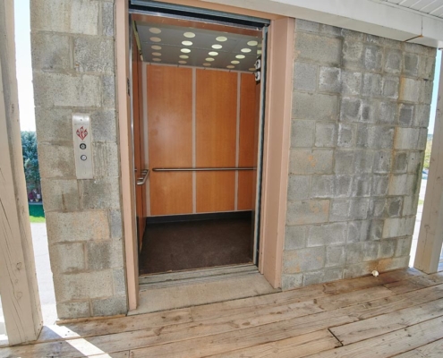 The Ridge Apartments and Townhomes Building One Elevator Detail