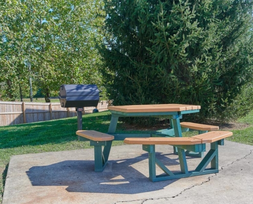 The Ridge Apartments and Townhomes Outdoor Area Detail