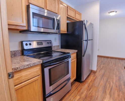 The Ridge Apartments and Townhomes Stainless Steel Appliances Detail