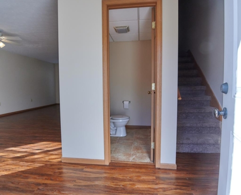 The Ridge Apartments and Townhomes Half Bathroom Detail