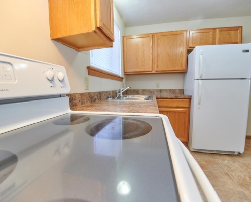 The Ridge Apartments and Townhomes Stove and Sink Detail