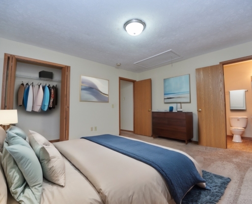 The Ridge Apartments and Townhomes Bedroom Detail